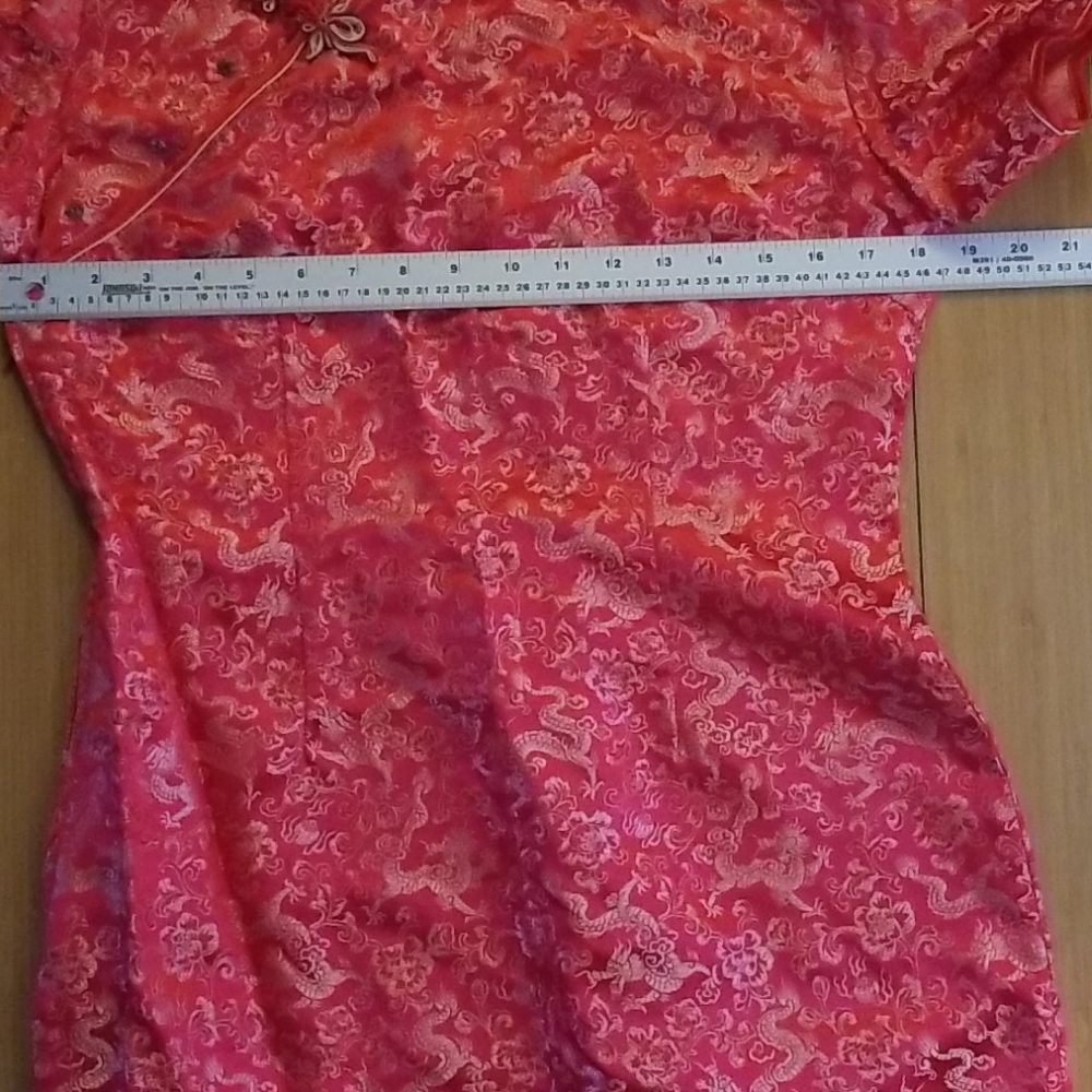 hand made Chinese traditional silk dress - Picture 8 of 8